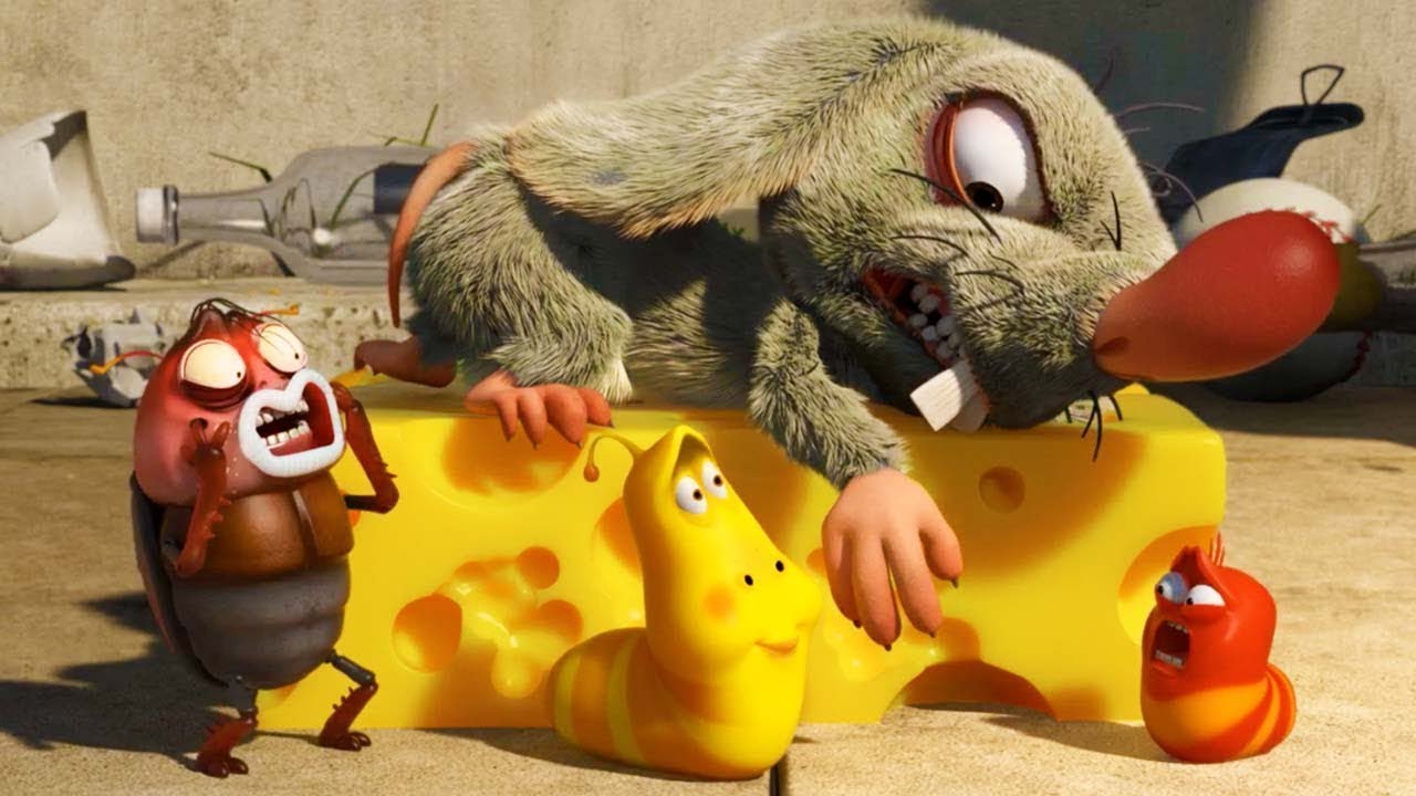KEJU! - CHEESE 🧀 LARVA Kartun Lucu WildBrain Indonesia