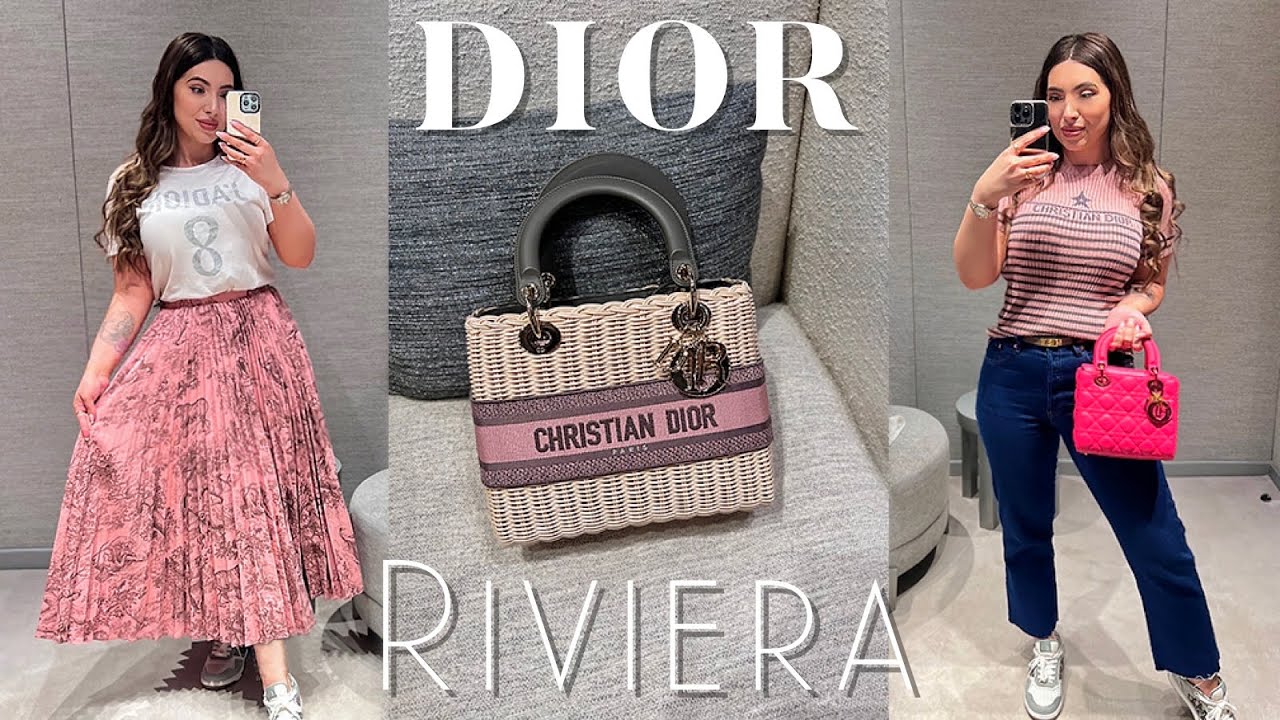 Коллекция Dior Riviera просто потрясающая! Новые летние сумки, RTW, обувь — роскошный шопинг в Ло...