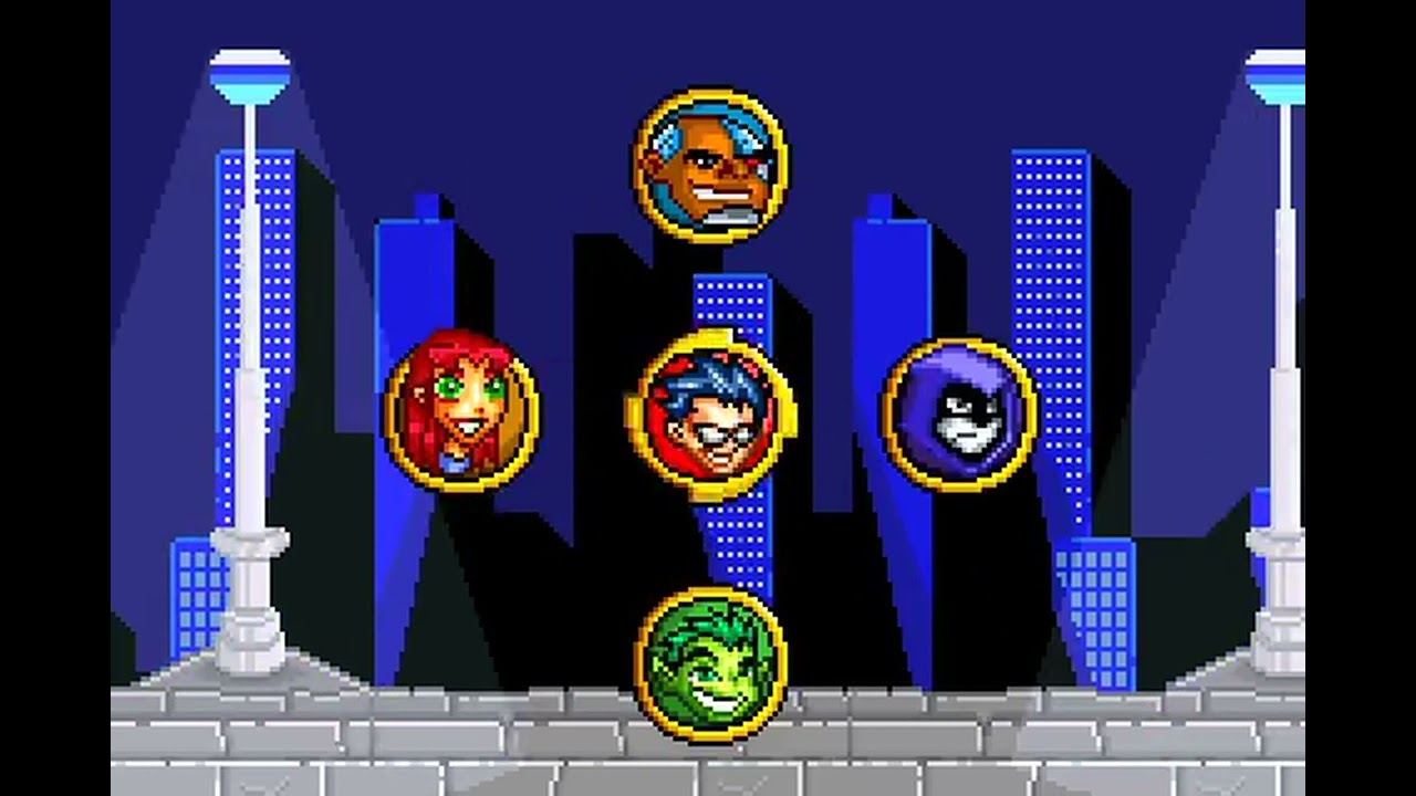 Game Boy Advance Longplay [314] Teen Titans (US)