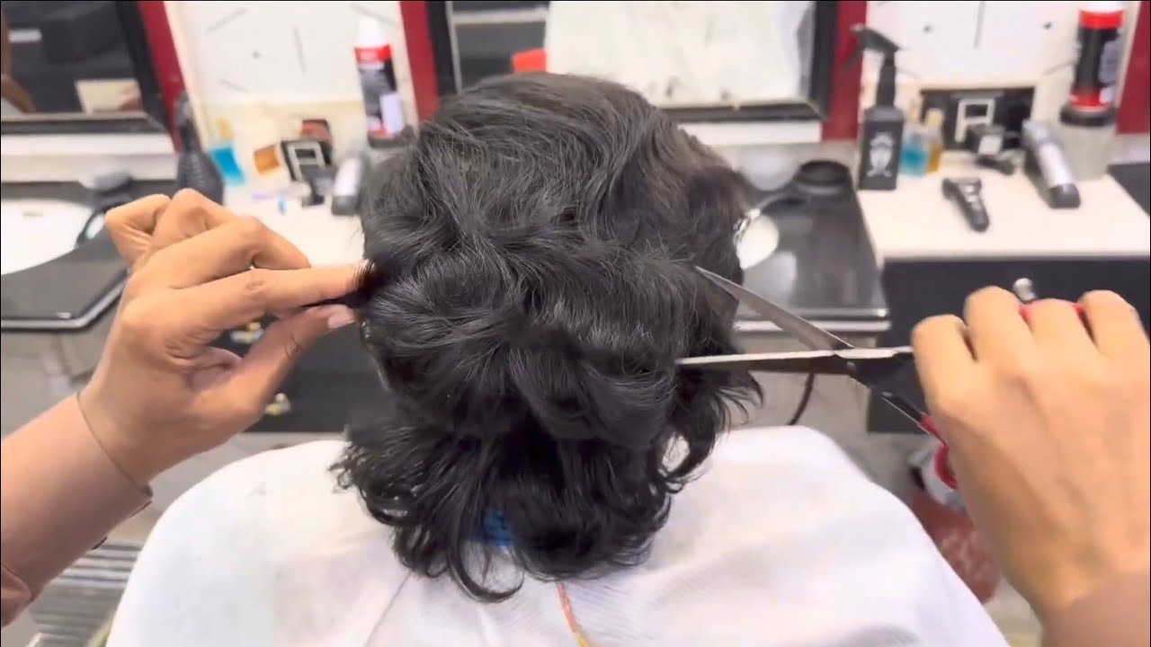 Unbleaveable Curling hair transformation