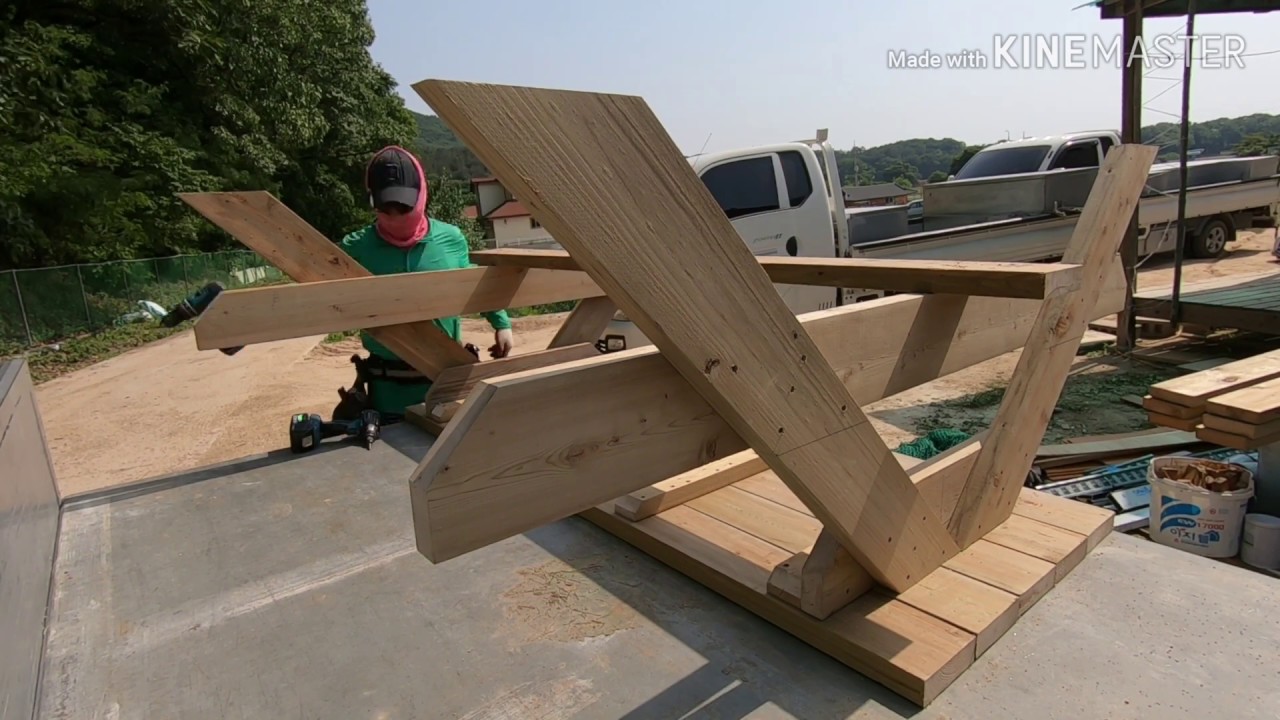 피크닉테이블 누구나 따라서 만들어보자
how to make a picnictable