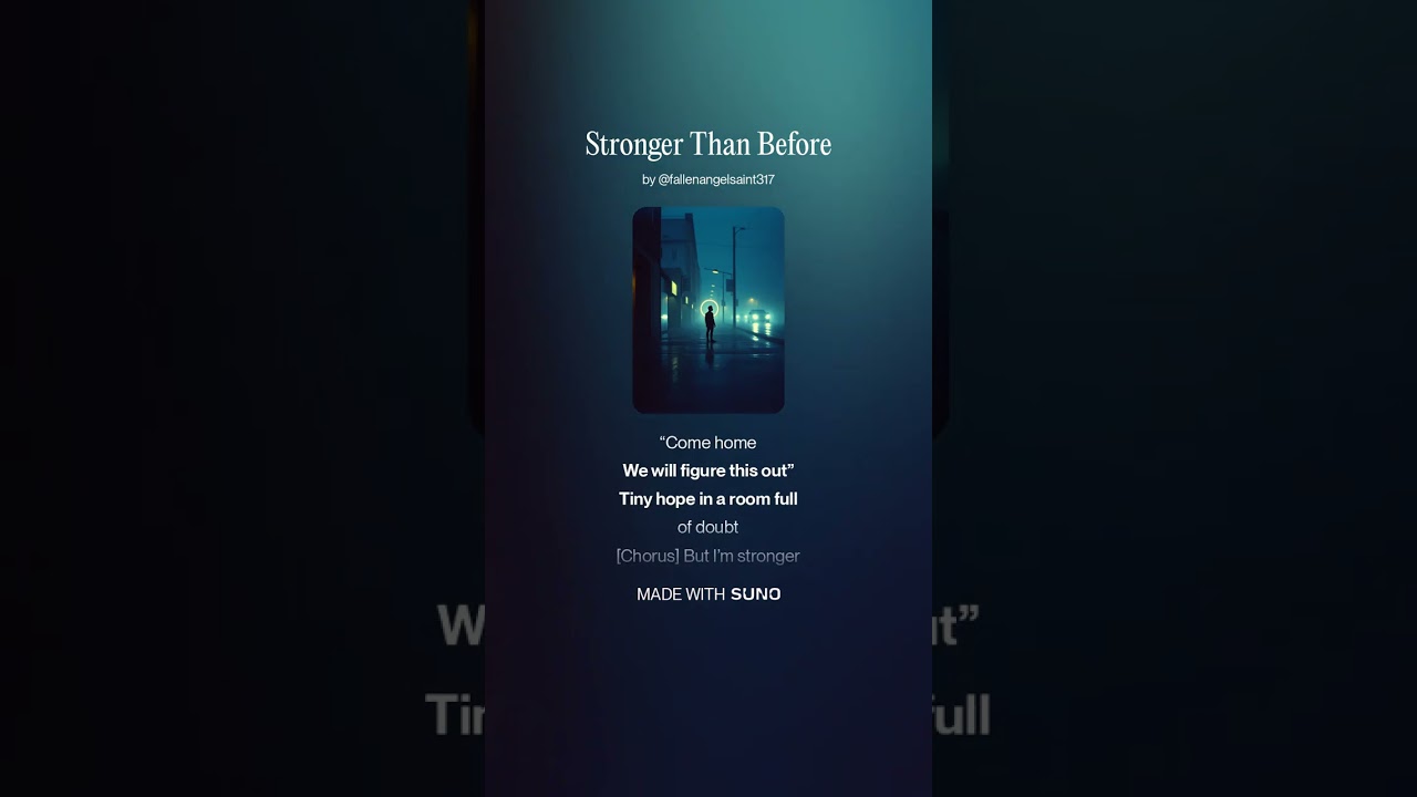 Stronger Than Before