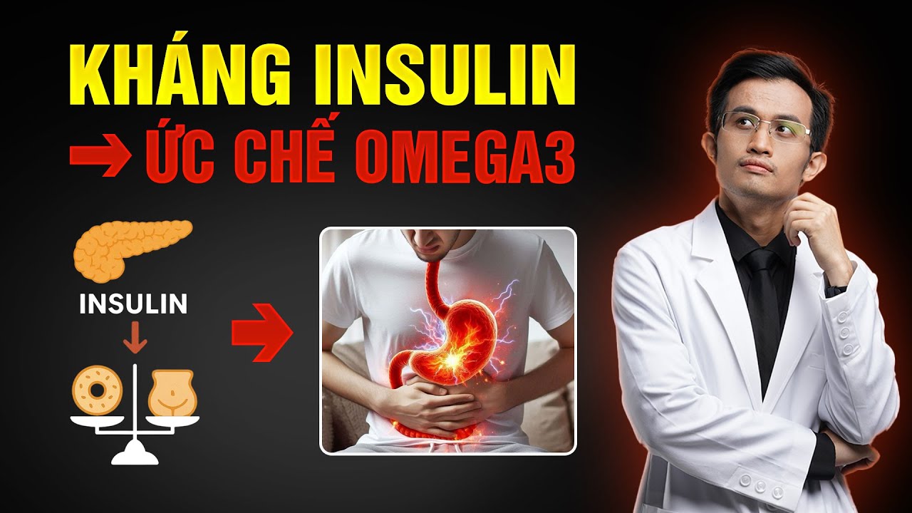 Kháng insulin ức chế Omega3 vào cơ thể