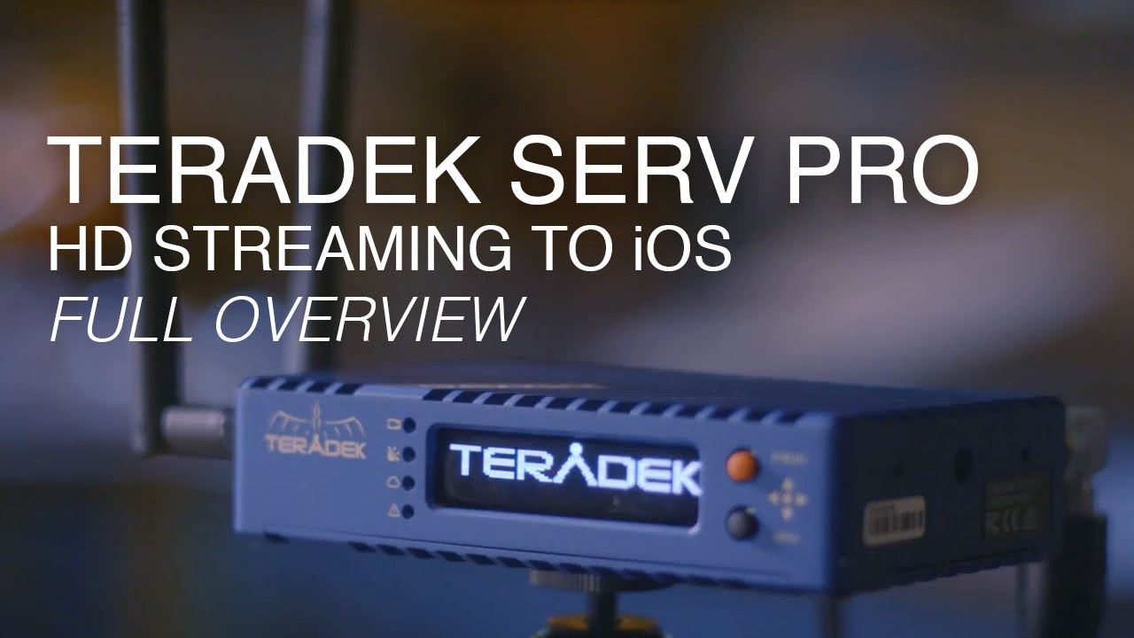 Teradek Serv Pro — инструменты для потоковой передачи Full HD и профессионального мониторинга на ...