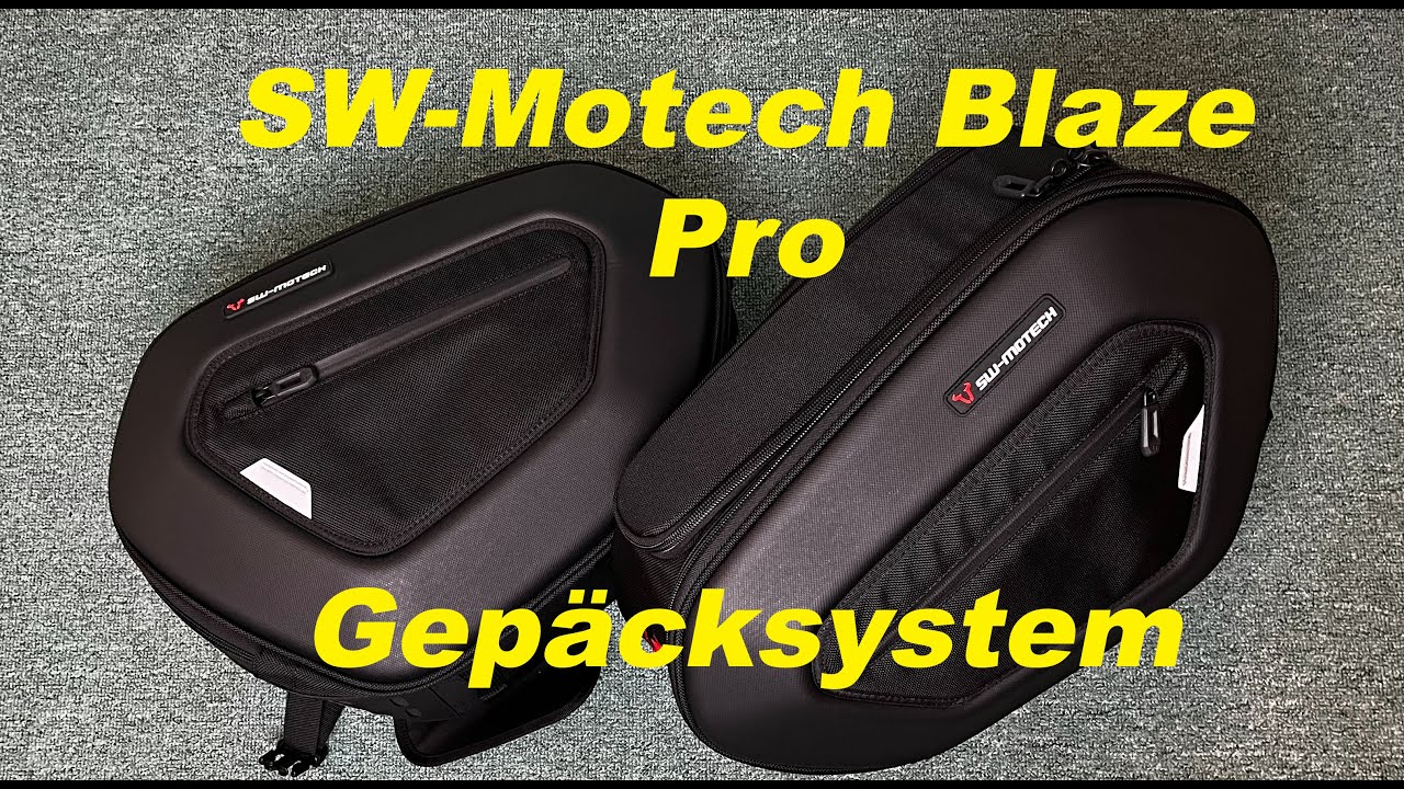SW-Motech Blaze Pro Gepäcksystem/Satteltaschen ausführliches Review GSX-8S