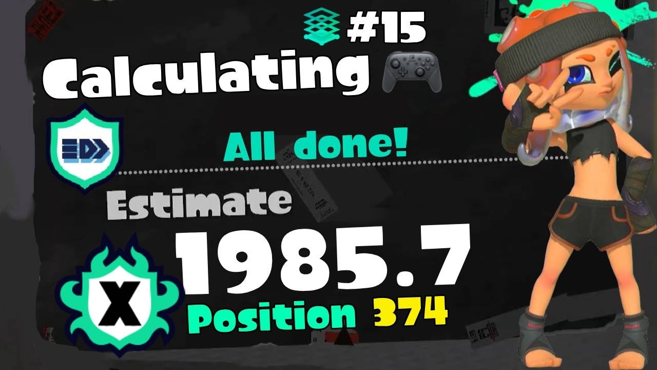 【Splatoon 3】X Battles (Stick Control) | Splat Zones #15 (Octoling Girl Gameplay)