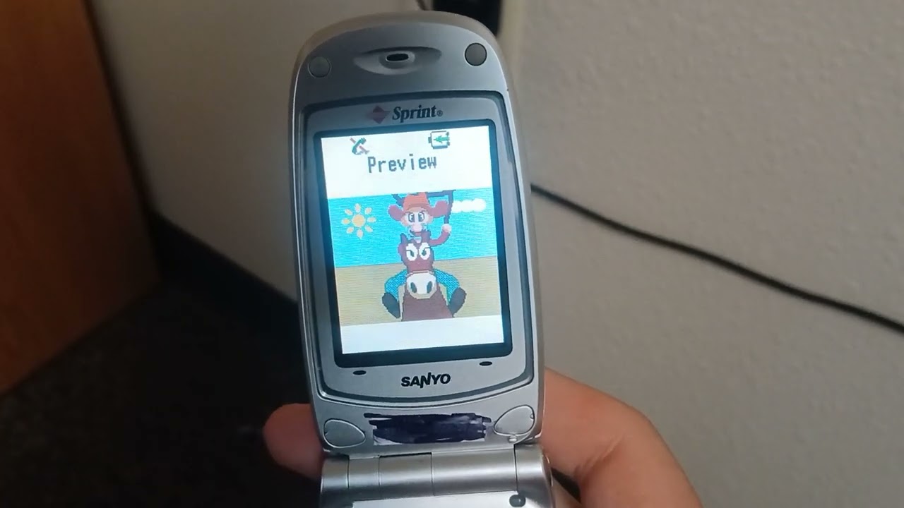 Sanyo SCP-5300 Cell Phone 2002