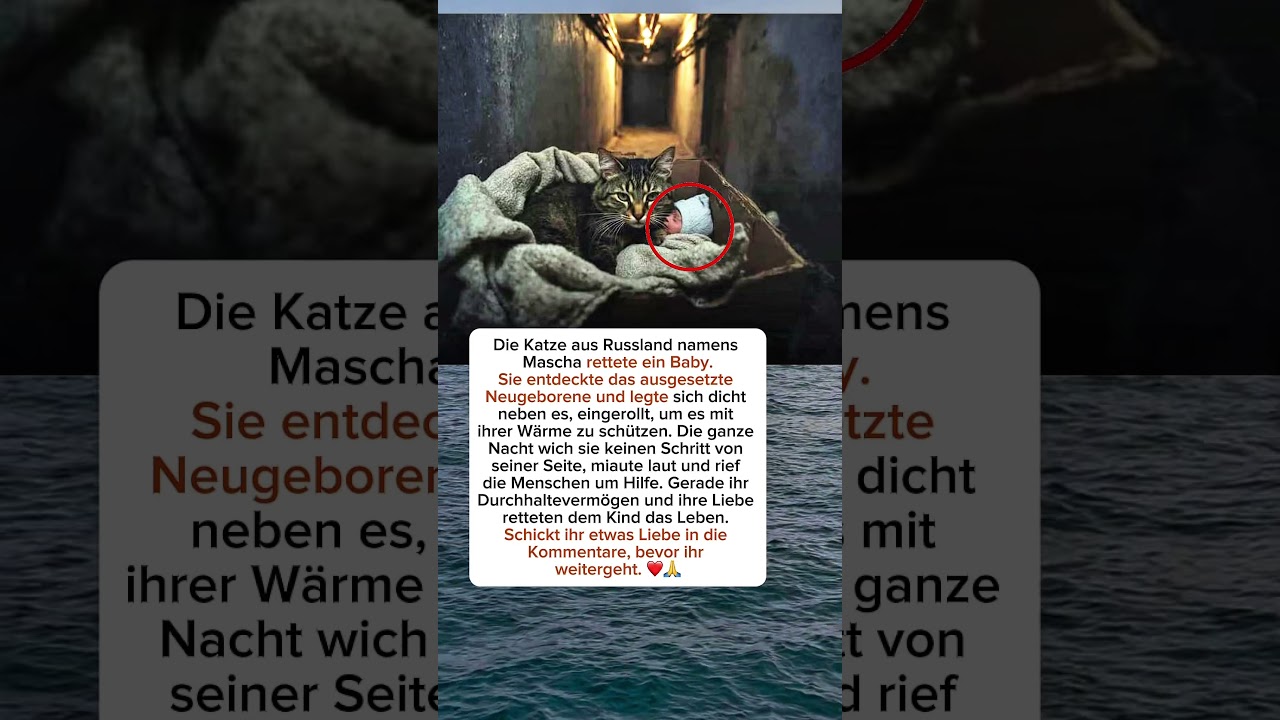 Ein Passant hörte das laute Miauen und entdeckte …