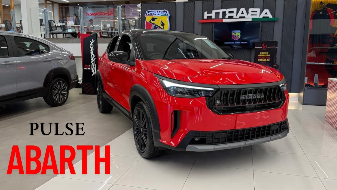 NOVO FIAT PULSE ABARTH 2026 | AGORA COM TETO PANORAMICO