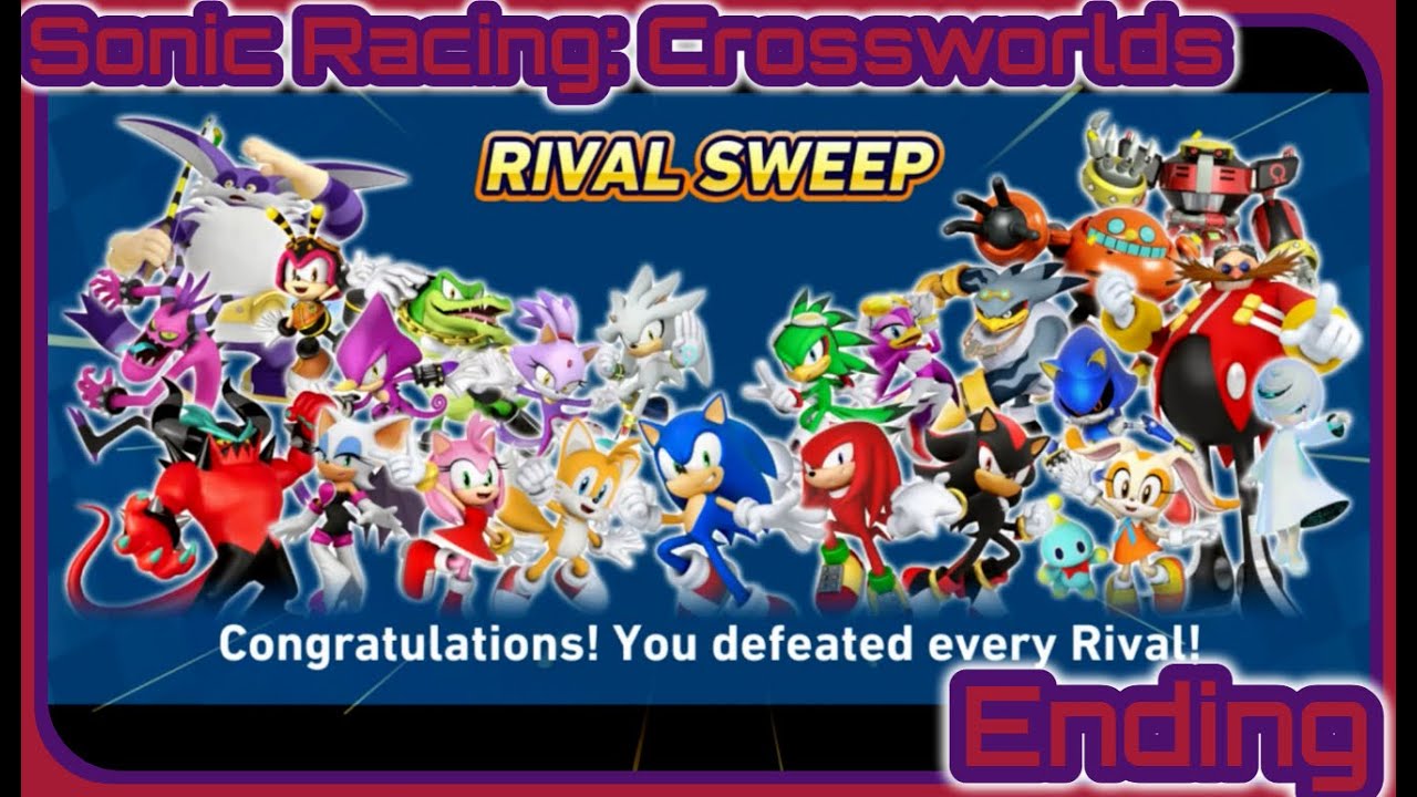 Sonic Racing: Crossworlds - Part 23: Ending: Espio Vs Tails - Secret Grand Prix