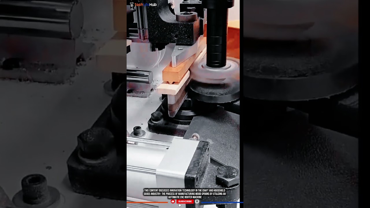 Innovation Technology: Ergonomic Wood Spoon Surface Routing Using Automated Jig Precision CNC Router