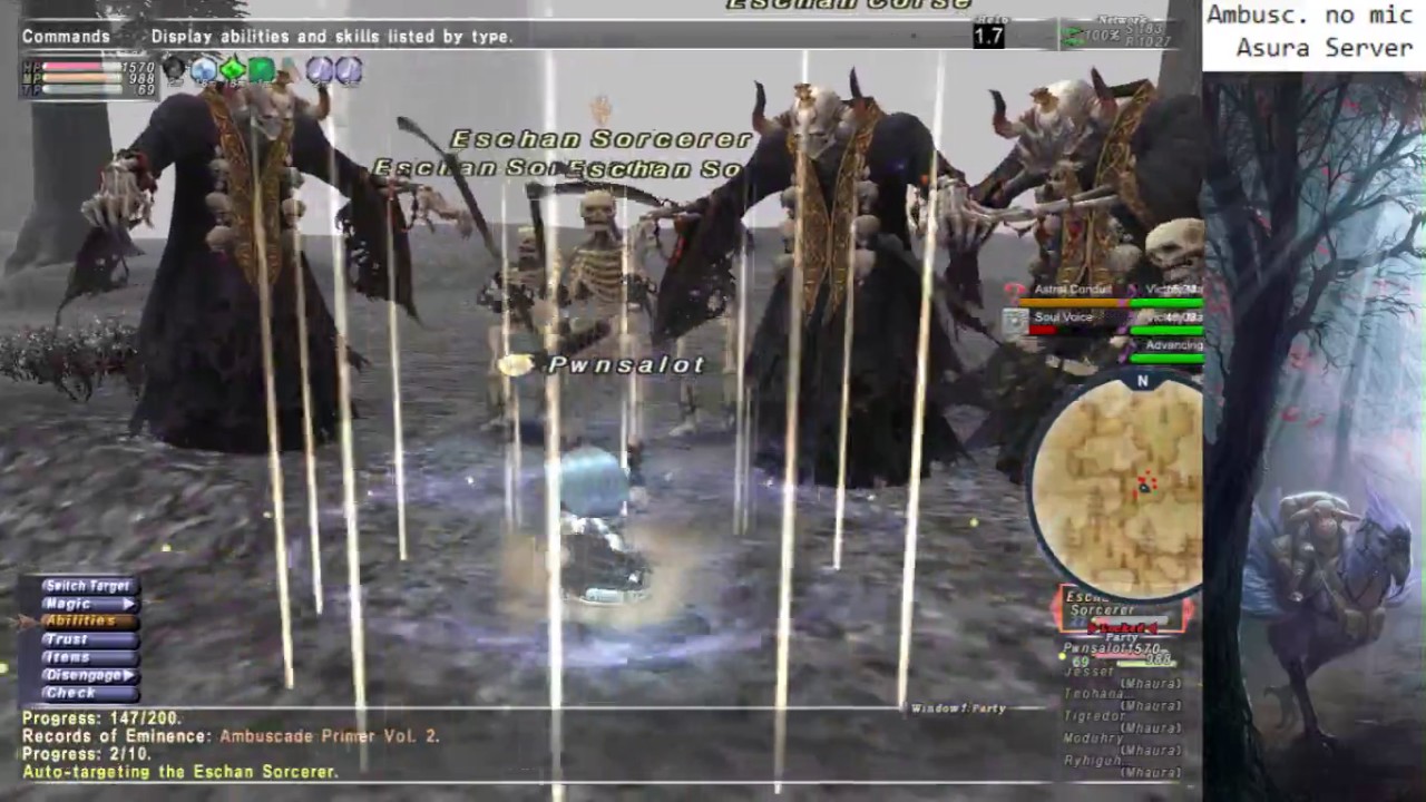 Ambuscade December V2 Very Difficult Pwn vs Corse x2