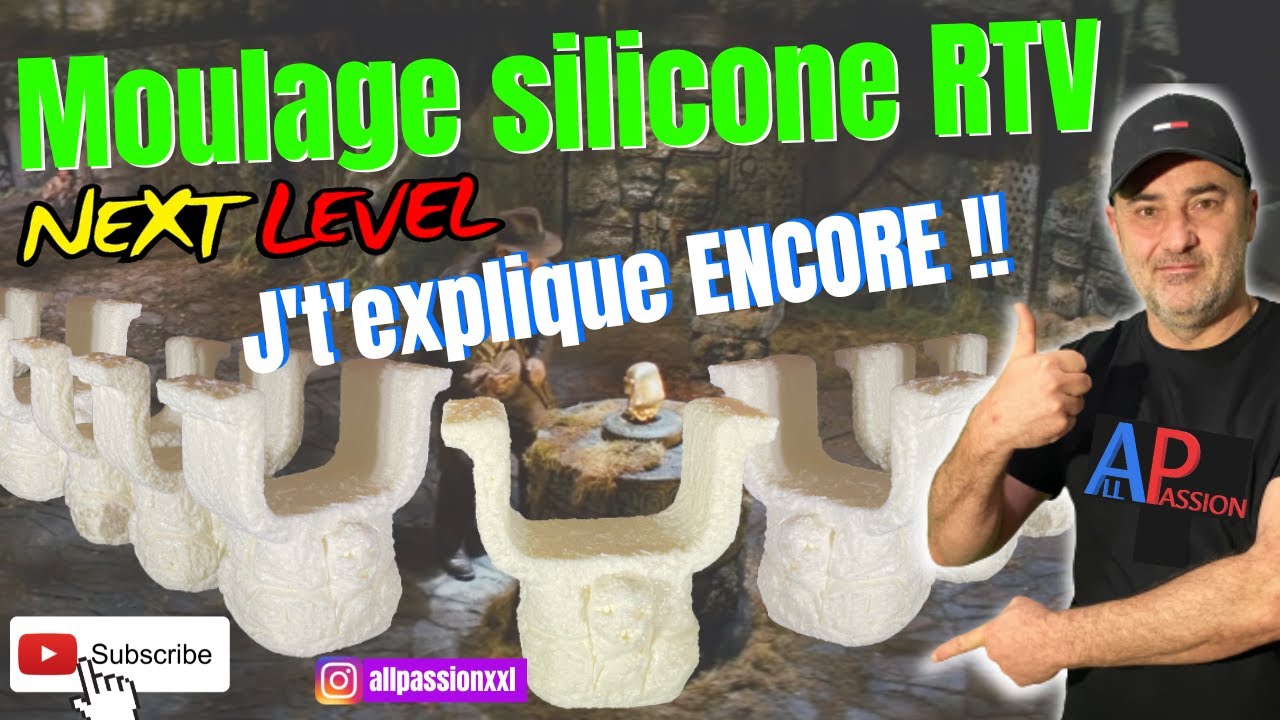 Moule en Silicone RTV : comment reproduire des pieces plus complexe !