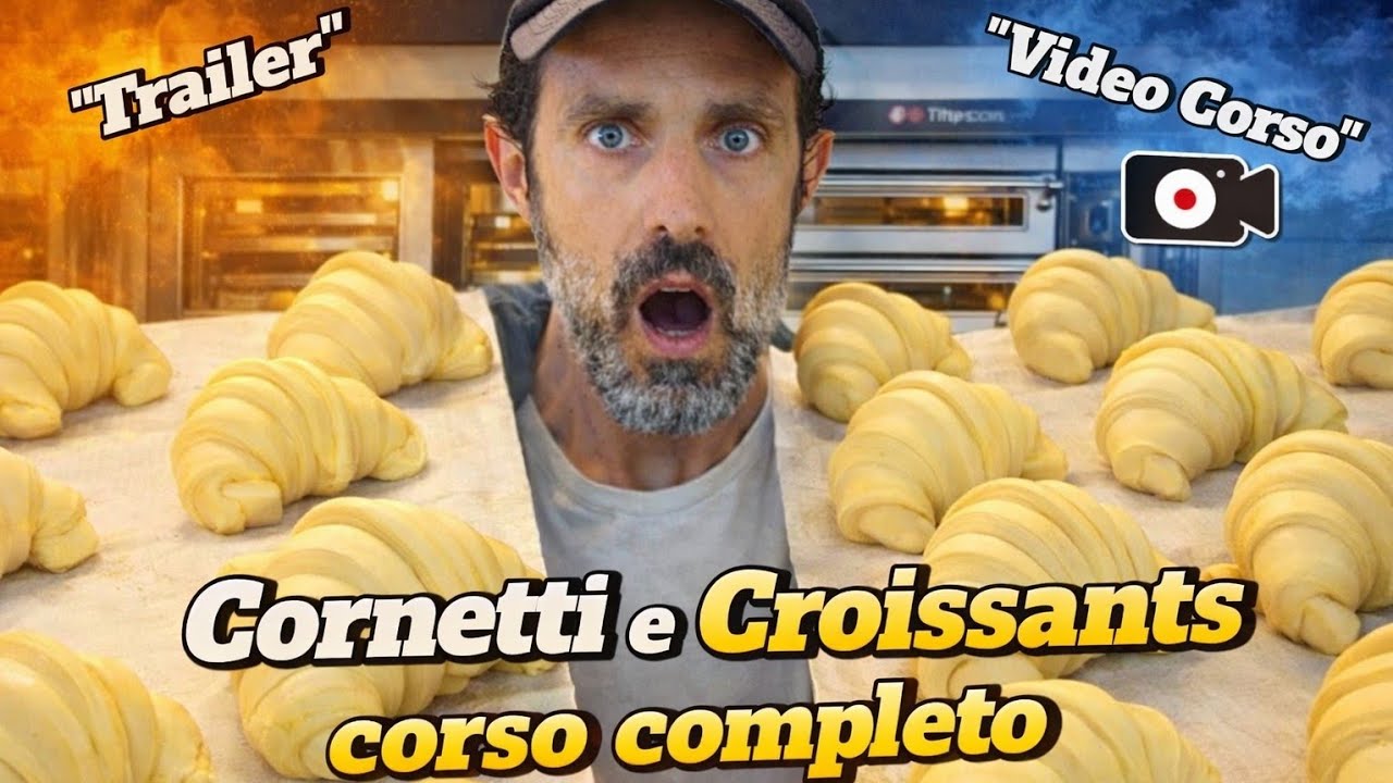 Trailer video corso Cornetti e Croissants