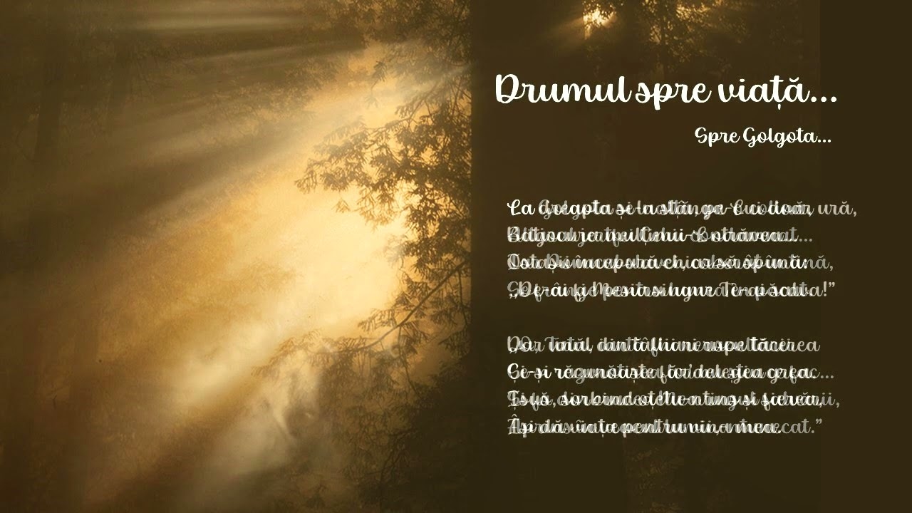 Lenuța Mandici - Spre Golgota, pe drumul întristării (Drumul spre Viață)