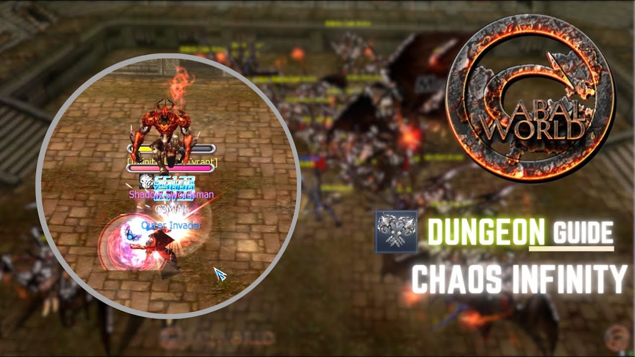 CABAL WORLD - Chaos Infinity Dungeon - Walk Through [Guide] Key of Infinite Chaos