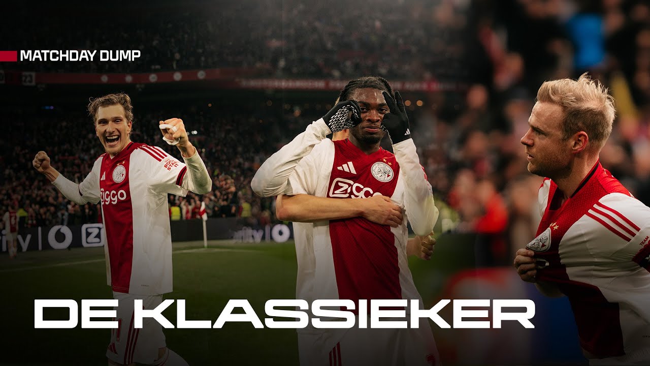 Watch Everything From The 200th Klassieker Between Ajax and Feyenoord! ❤️&zwj;🔥