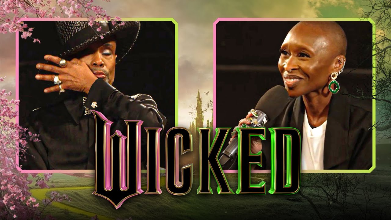 Cynthia Erivo makes Billy Porter cry! WICKED Q&A (Full Interview)