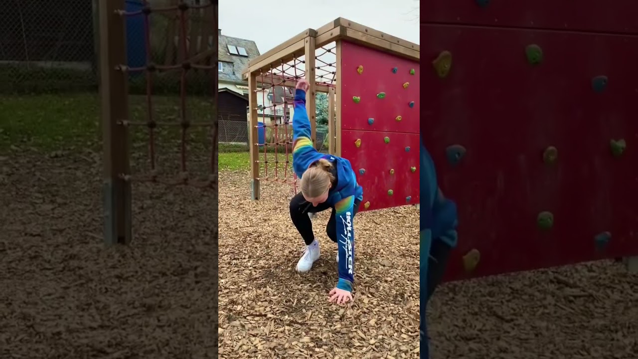EXTREMSPORTLER TESTEN einen SPIELPLATZ #turnen #experiment