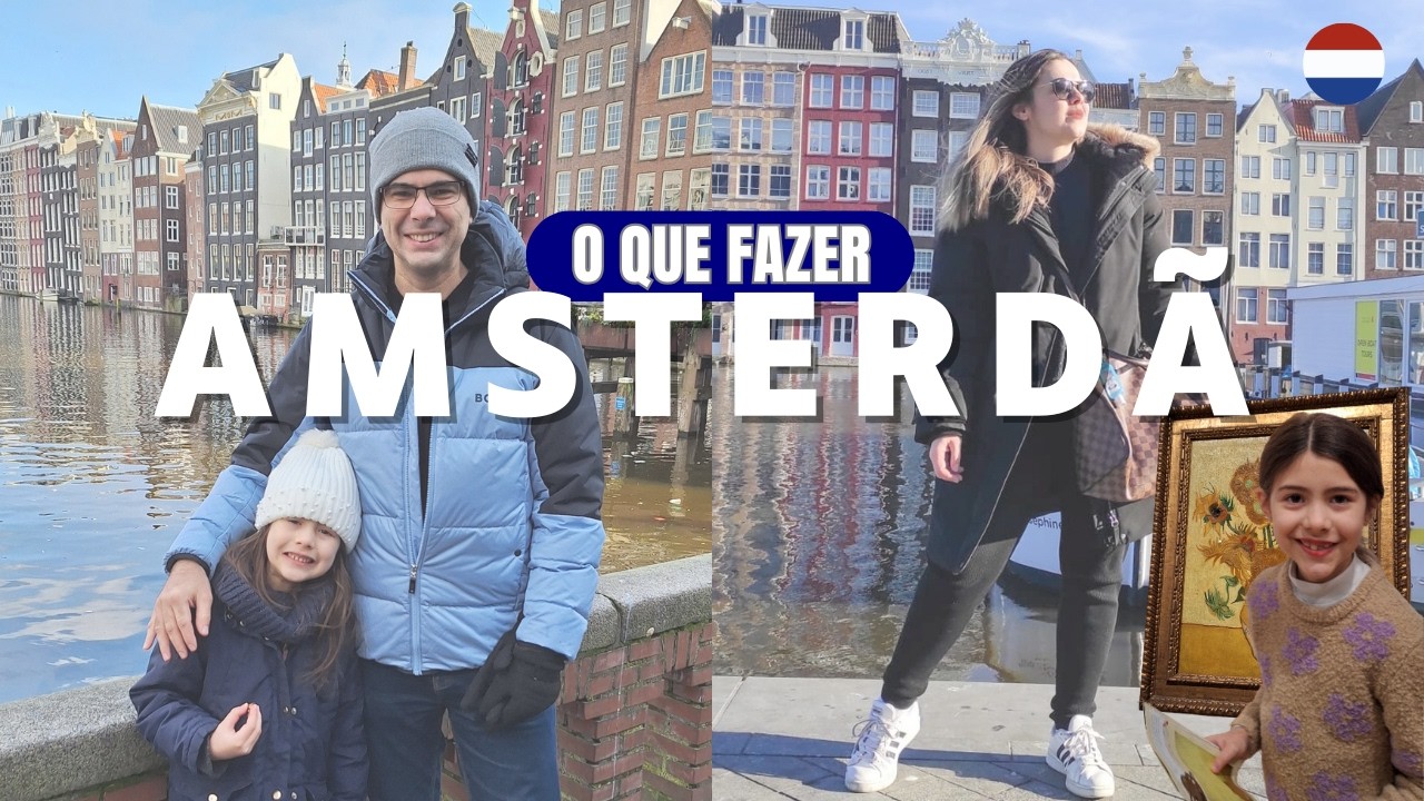 AMSTERDÃ 🇳🇱 | Museu Van Gogh, Mercado Albert Cuyp e DICAS: O QUE COMER | QUANTOS DIAS | ECONOMIA.