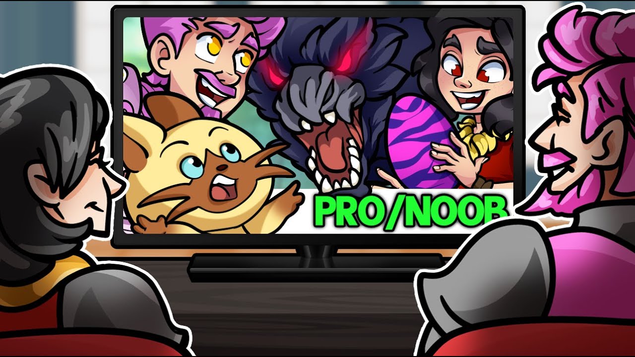 NOT THE NARGACUGA MOM HOUSE - Pro and Noob VS Monster Hunter Stories 1 Pro and Noob!