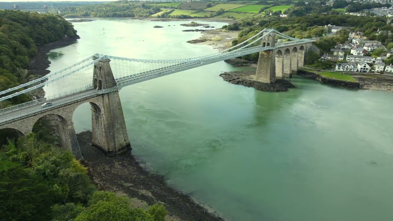Menai Bridge North Wales (4K 60)