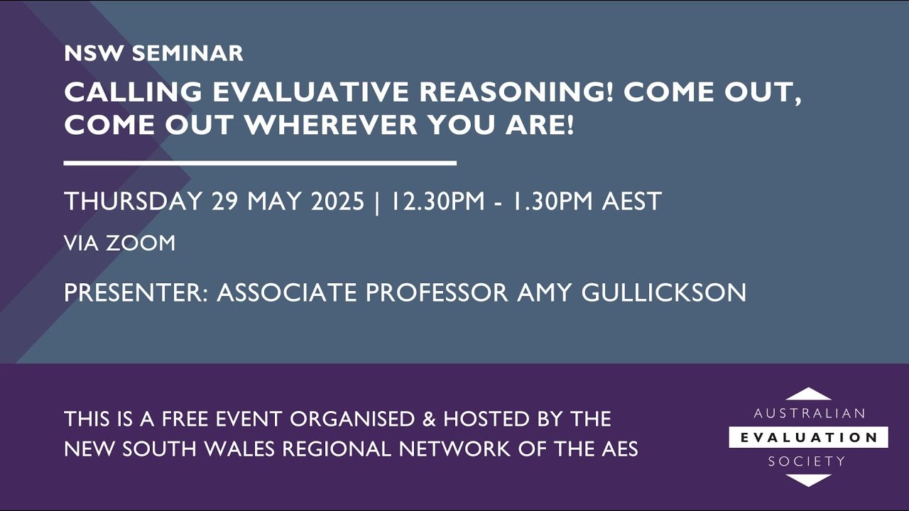 Calling evaluative reasoning! Come out, come out wherever you are!