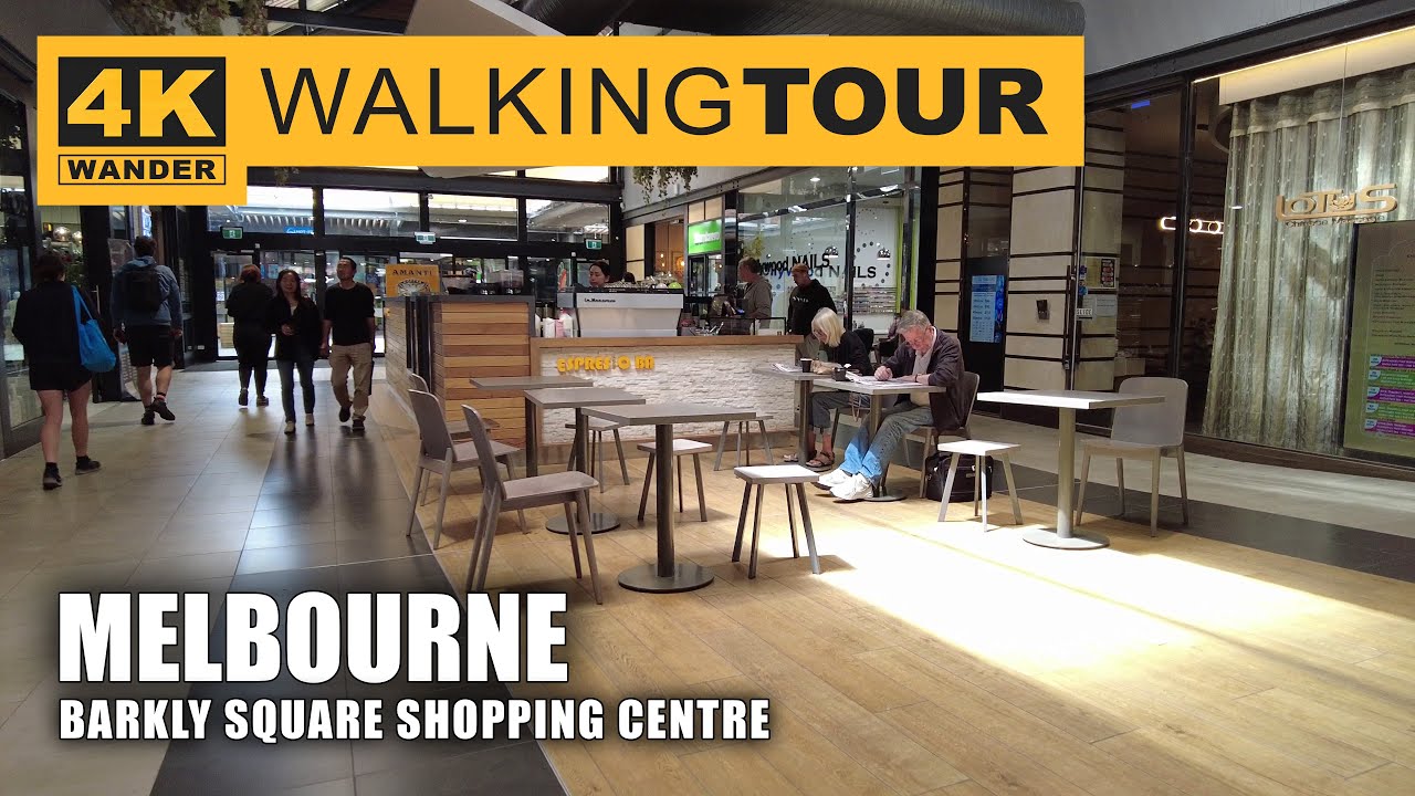 Barkly Square Shopping Centre Walking Tour in Melbourne, Australia (4K 60fps)