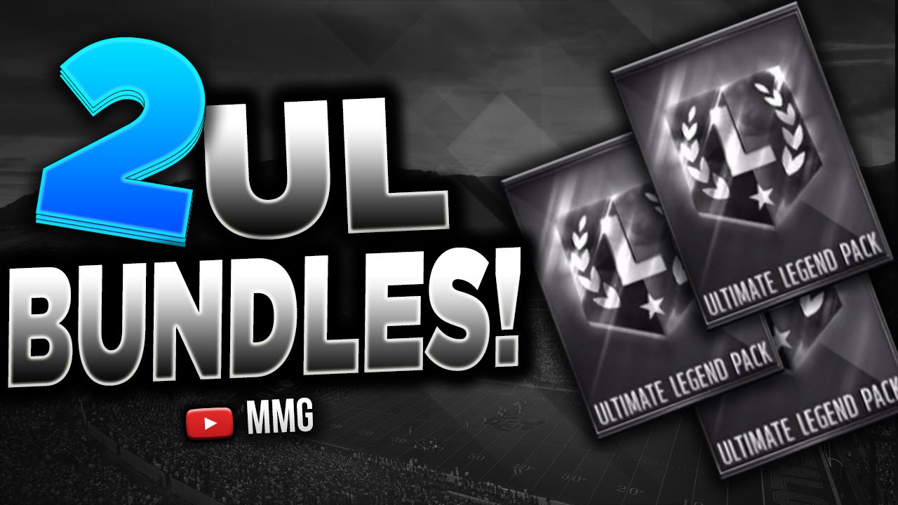 2 набора Ultimate Legend! Madden Mobile 16