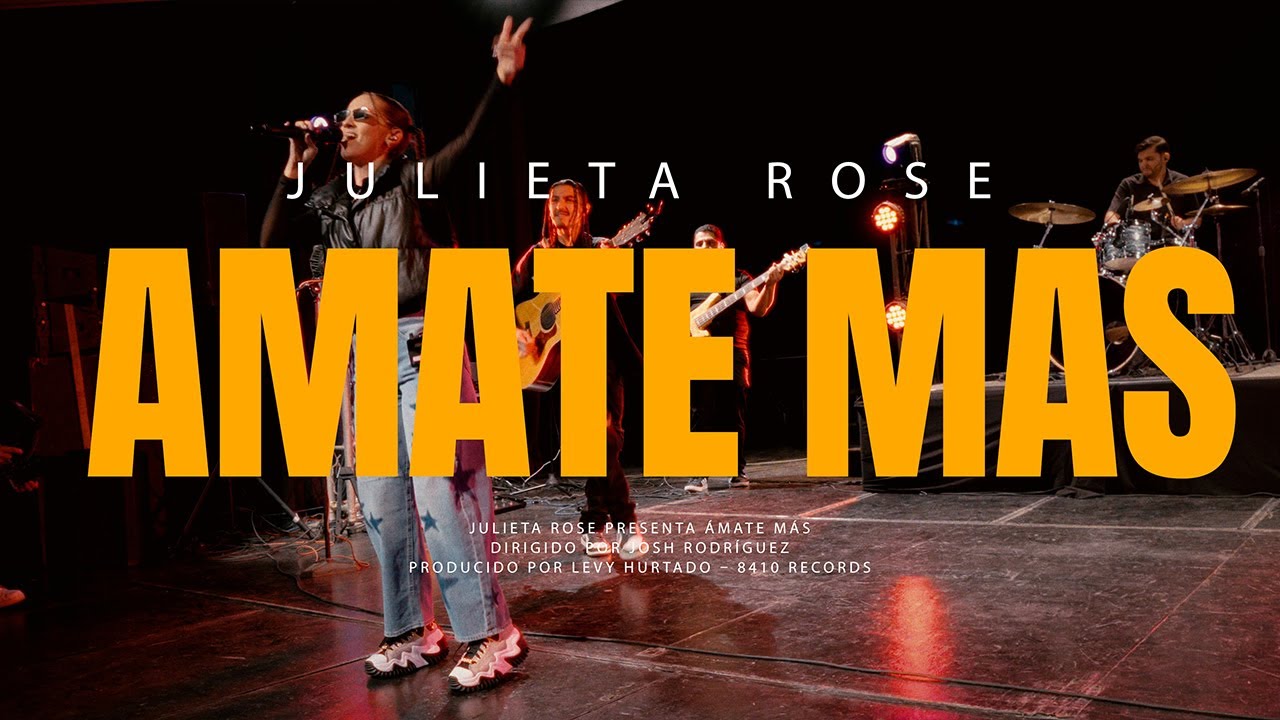 Julieta Rose - Ámate Más (En Vivo Oficial)