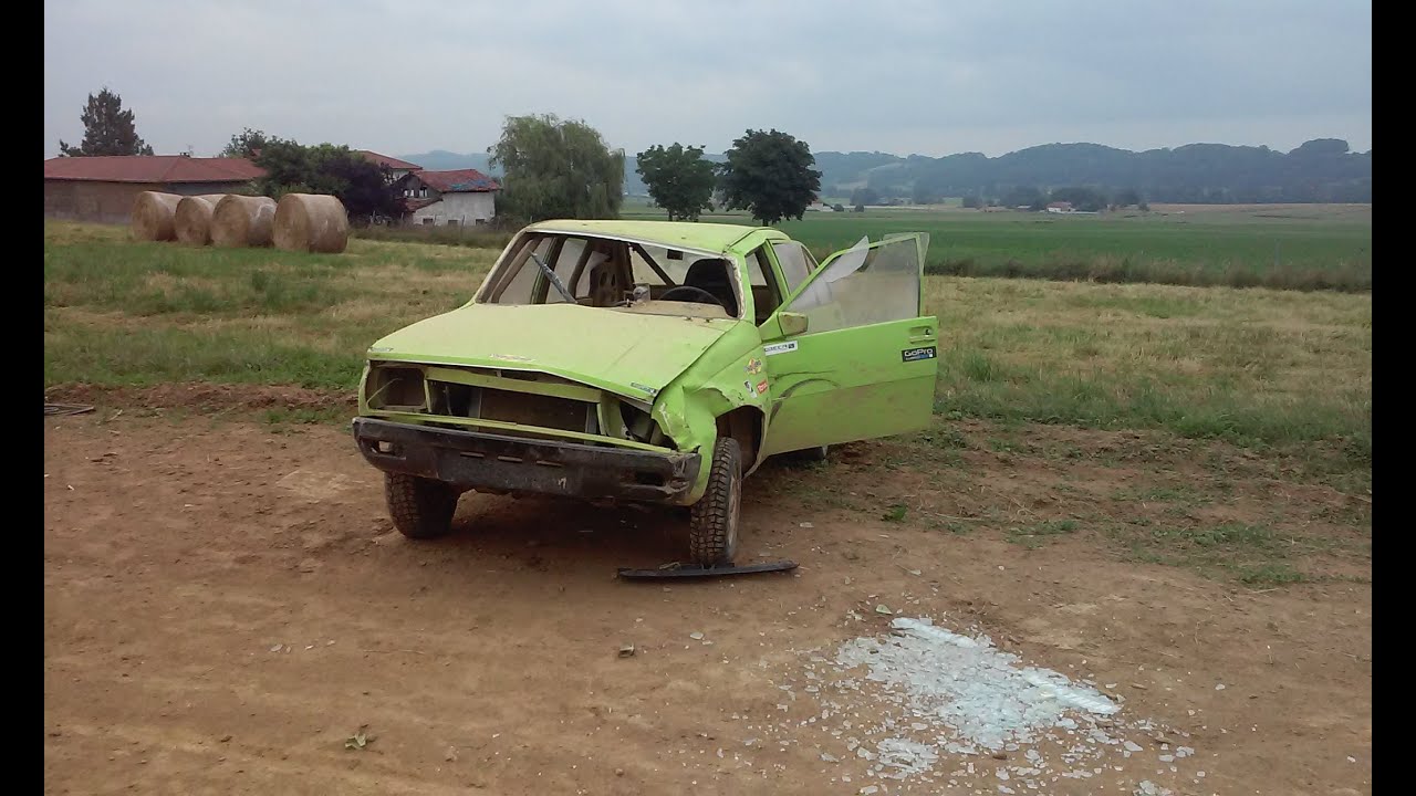 -AUTOCROSS- Lancia Y VS Renault 14 ( vs Rover 414