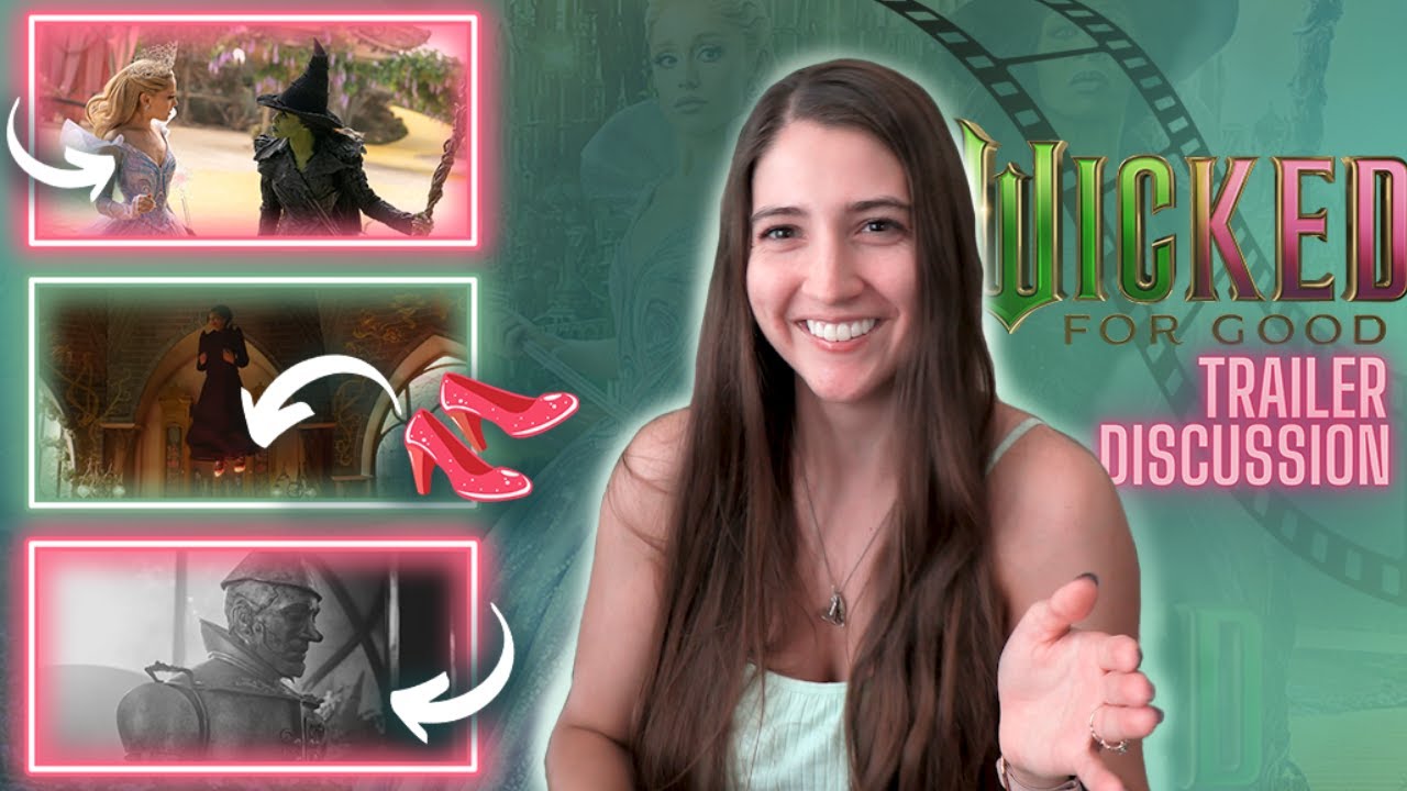 Я одержим 🫧 Wicked For Good Трейлер 2 Реакция + Обсуждение