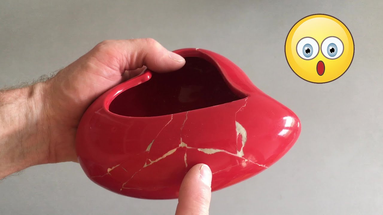 RECOLLER UNE POTERIE AVEC DU LAIT (CASEINE)