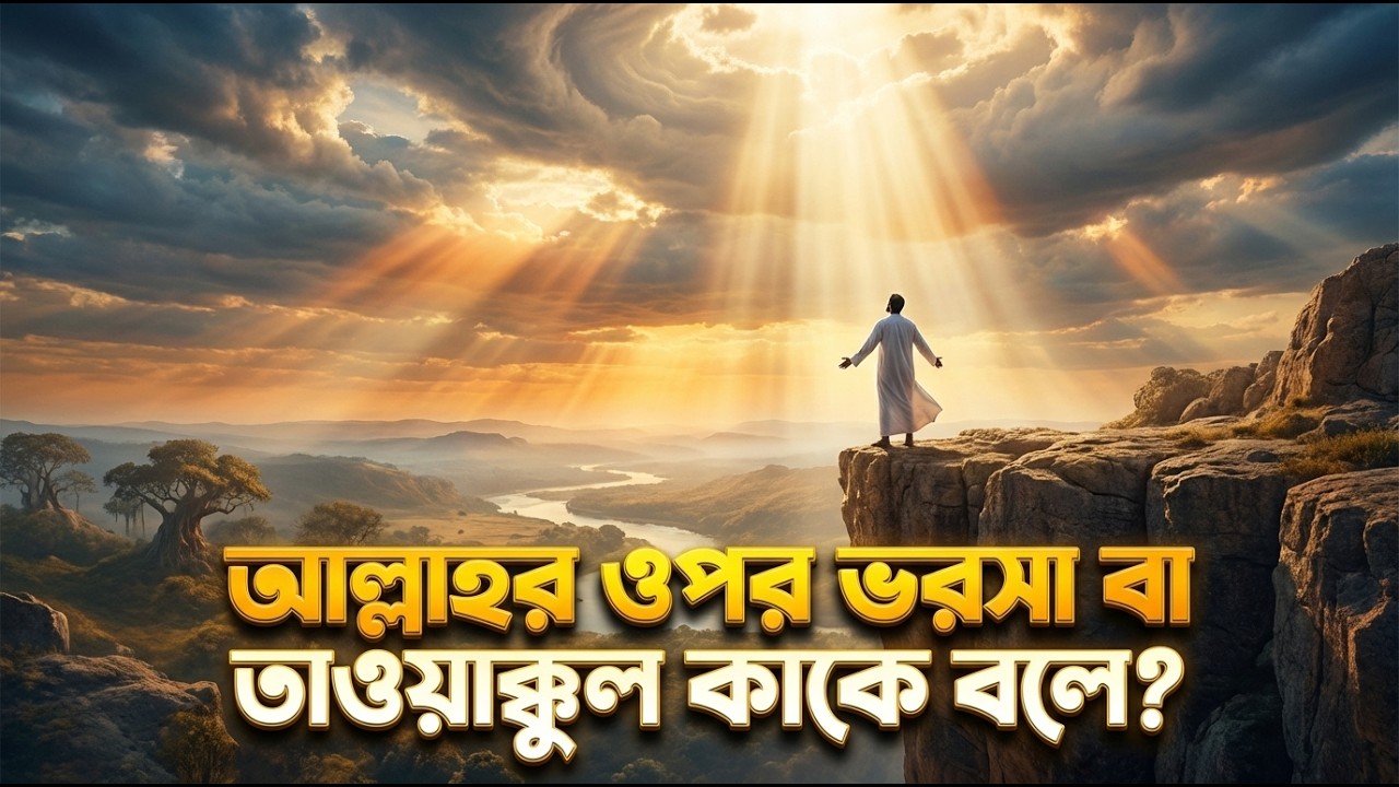 আল্লাহর ওপর ভরসা বা তাওয়াক্কুল কী? কঠিন বিপদে প্রশান্তি লাভের উপায় ও প্রকৃত মুমিনের বৈশিষ্ট্য |