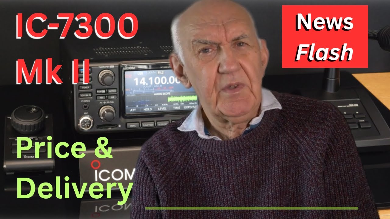 Цена и доставка любительского радио КВ-трансивера Icom IC 7300 Mk II