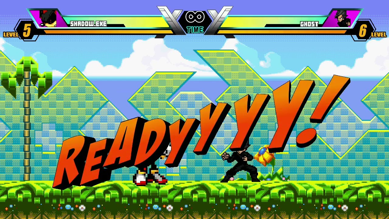 MUGEN Shadow.exe and Demon Sonic Fatal move