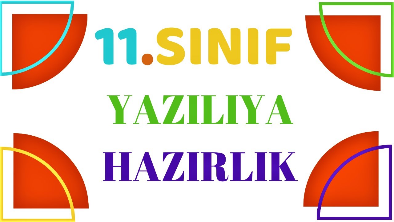 11.SINIF KİMYA / 1.DÖNEM 1.YAZILI SORULARI/(2018/2019)