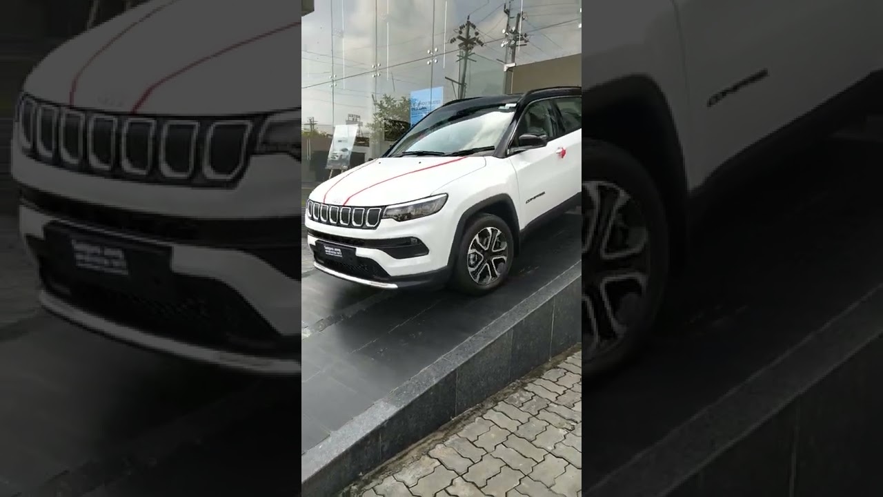 taking delivery of jeep compass 😍 #shorts #viral #jeep #jeep compass #shortsclip