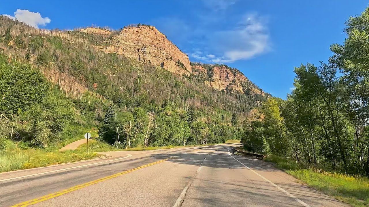 A Drive From Durango to Silverton in Colorado