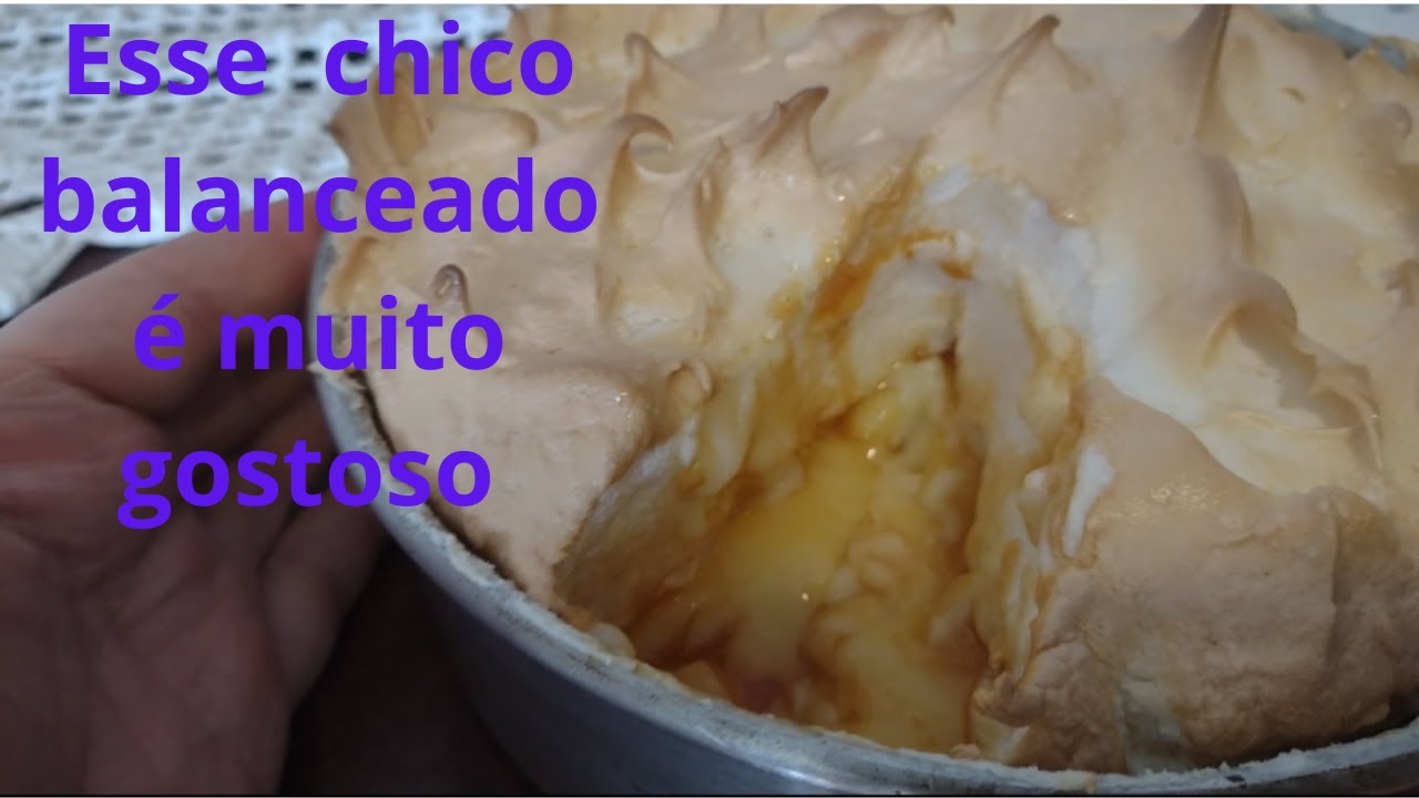 Chico balanceado simples e muito gostoso