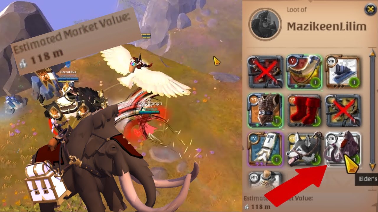 МАМОНТ ВЫПАДЁТ ИЗ СЛУЧАЙНОГО ПАРНЯ | Albion Online | Трио за ганки в Красной зоне | MMORPG | PvP ...