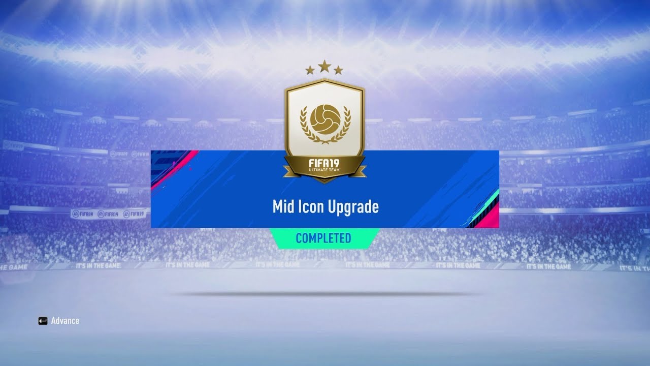 MID ICON UPGRADE SBC FIFA 19