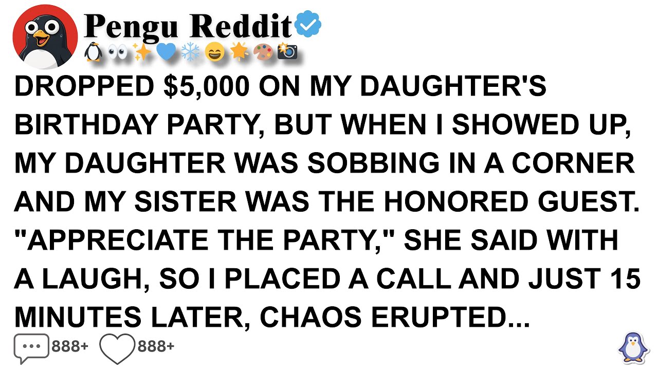 [Full Story] DROPPED $5,000 ON MY DAUGHTER'S BIRTHDAY PARTY, BUT WHEN I SHOWED UP, MY DAUGHTER WAS