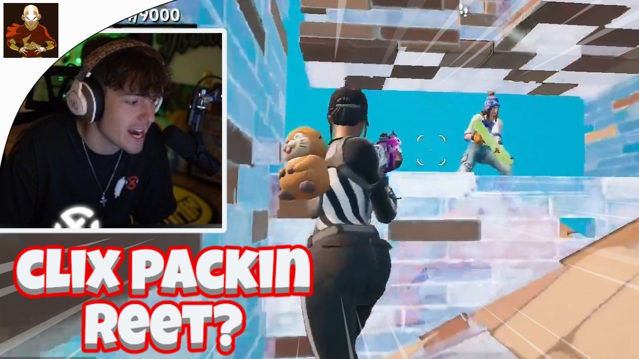 CLIX vs REET😳 (1v1 REALISTICS) [FORTNITE TOKEN/WAGER]