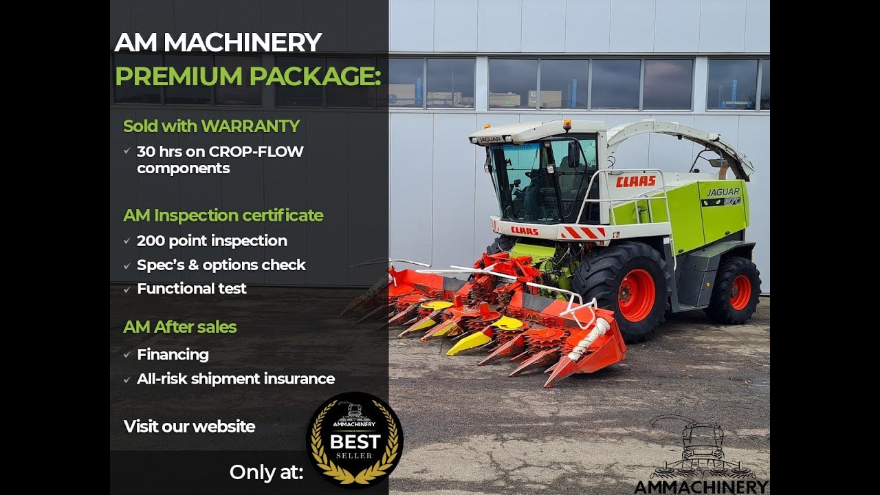 2007 Claas Jaguar 870 forage harvester for sale @AMMachineryBV