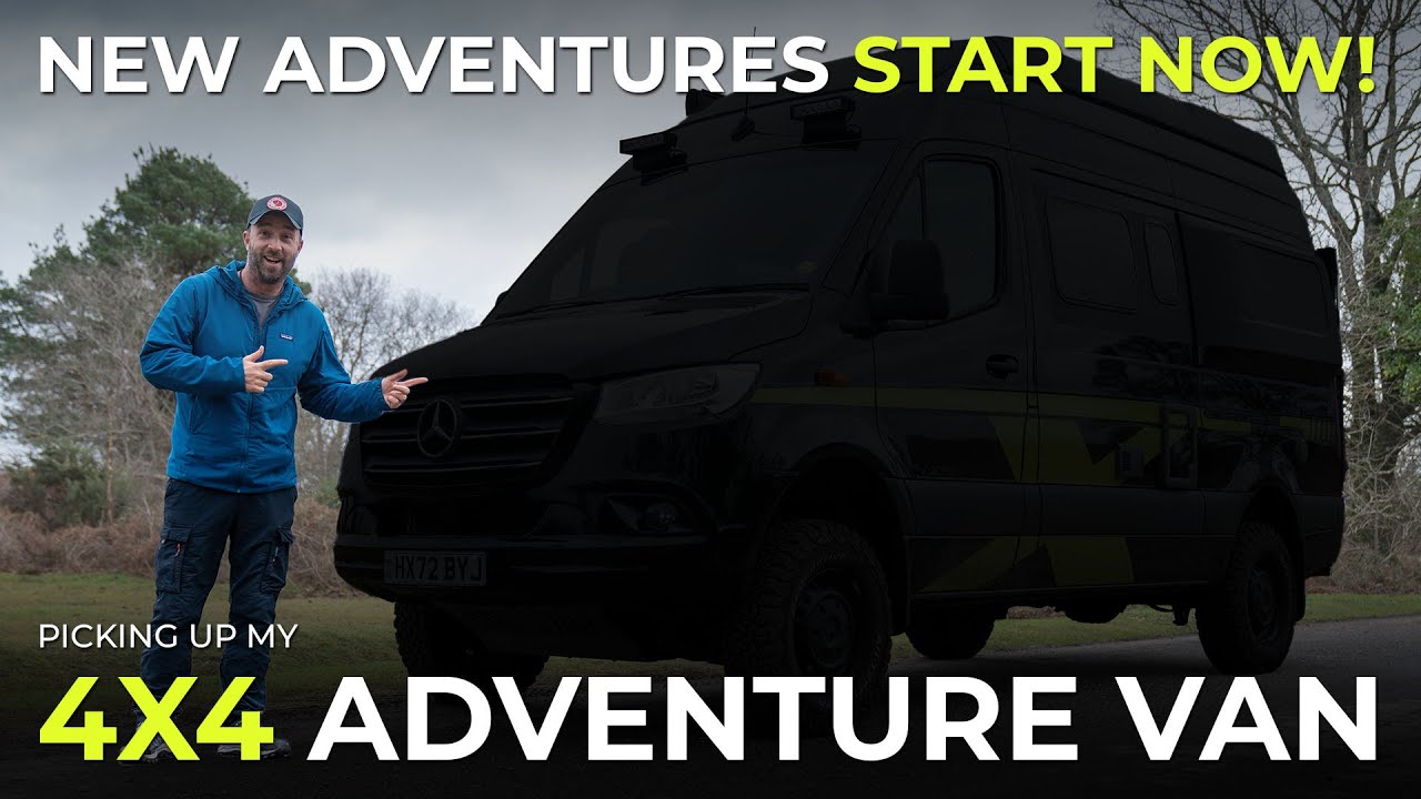 ❤️ Picking up my new 4x4 ADVENTURE Campervan! | NEW Adventures start now!