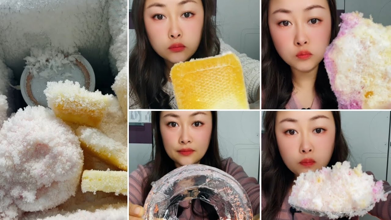 ONLY BITES / FREEZER FROST / SHAVED ICE EATING / CLEAR ICE EATING / ASMR / SOLO BY RENNAYA
