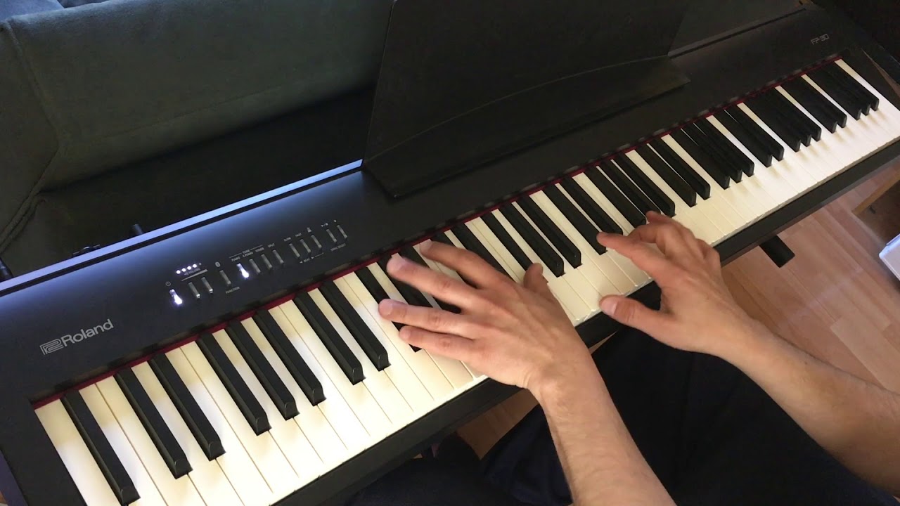 Nina Simone - My Baby Just Cares For Me - (instrumental) piano version