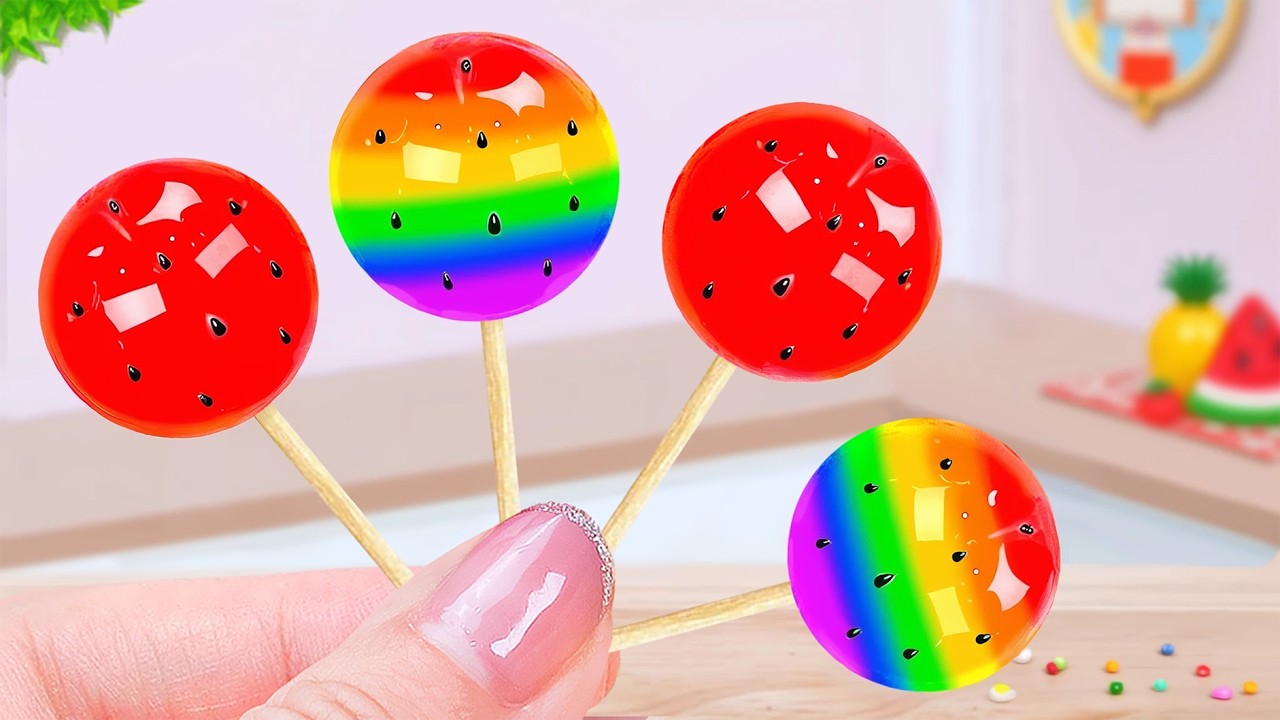 Cutest Fruit Jelly Candy🍓 Best Miniature Fruit Jelly Creations 🎀 Petite Sugar
