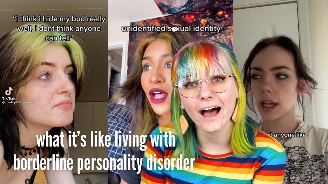 person with borderline personality disorder reacts to bpd tiktoks